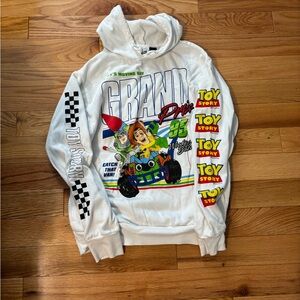 Adult Toy Story Hoodie - White size Small